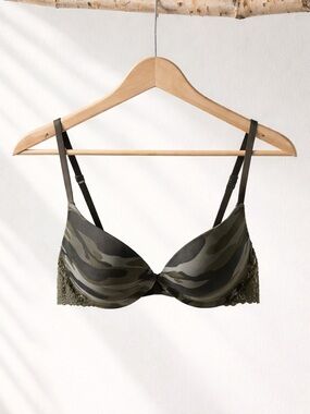 La SENZA Green Camo Bra | 34D